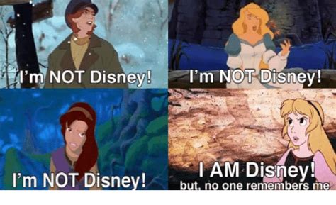 H'm NOT Disney! I'm NOT Disney! I AM Disney! I'm NOT Disney! But No One Remembers Me | Disney ...