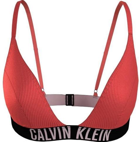 Calvin Klein Plus Triangle Bikini Top Intense Power Pris