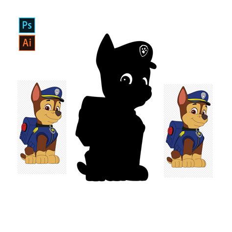 Chase Paw Patrol Icon “svg Png” For Cricut Dpstudios Creative