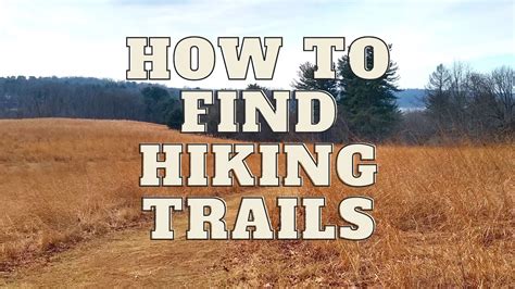 Hiking Trails Near Me The Best Sites To Find Hiking Trails Youtube