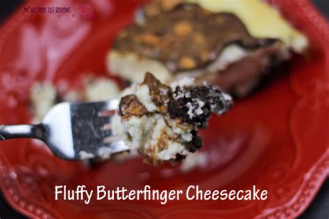 Fluffy Butterfinger Cheesecake Recipe With Video ⋆ By Pink
