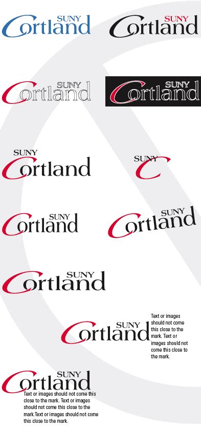 Incorrect Logo Usage Suny Cortland