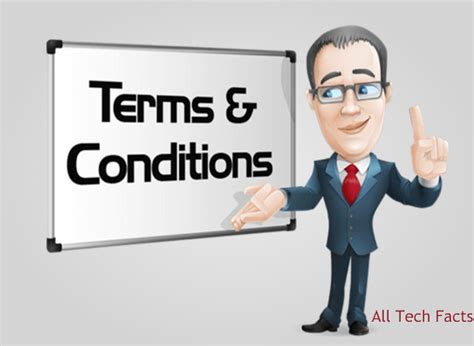 Terms And Conditions All Tech Facts