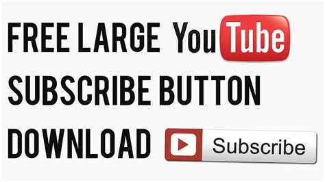 Free Youtube Subscribe Button Psd 2013 Large Size Download — Social