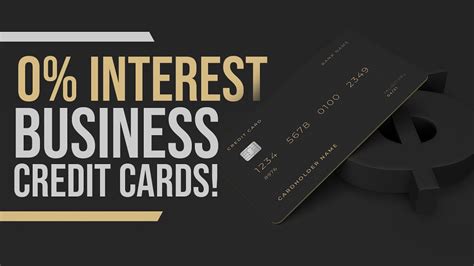 Best 0 Interest Business Credit Cards 💳 Youtube