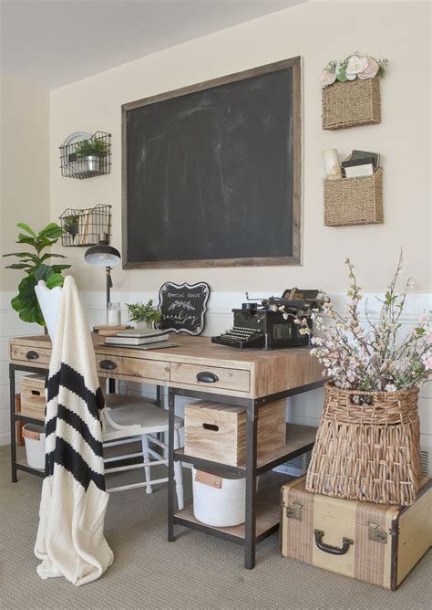 Rustic Home Office Wall Decor Cozy Workspaces Home Offices With A