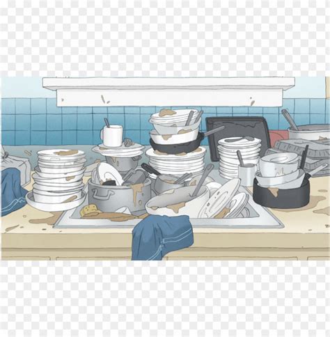 Clipart Dirty Dishes