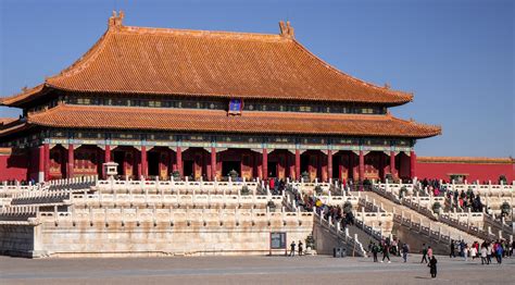Hall Of Supreme Harmony Forbidden City Inner Imperial Palace Beijing