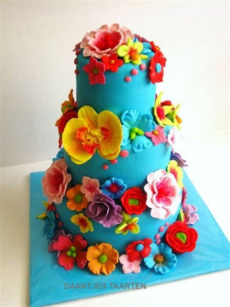 1002 Best Images About Cakes Bright Bold On Pinterest