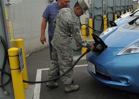 Dvids Images Us Air Force Tests First All Electric Vehicle Fleet In