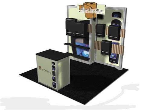 Nittany Paper Mills 10x10 Trade Show Booth Booth Design Ideas