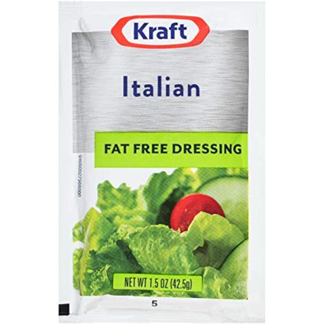And no need to spend time reading the fine print on product labels. Kraft Italian Dressing Fat Free 16 oz Bottles, Pack of 200 ...