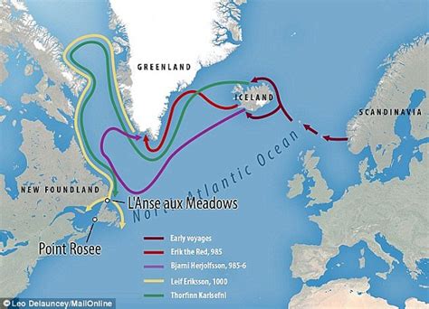 Did The Vikings Discover North America Daily Mail Online