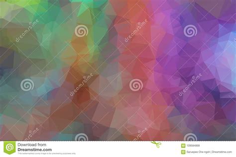 Multicolor Geometric Rumpled Triangular Low Poly Origami Style Gradient