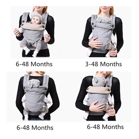 Babytragen Tragetasche Bauchtrage Kinder Tragegurt Rückentrage ...