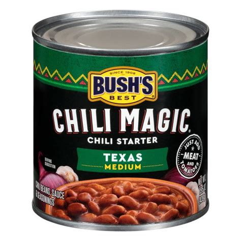 Bushs Chili Magic Chili Starter Texas Recipe Medium 16 Oz Walmart
