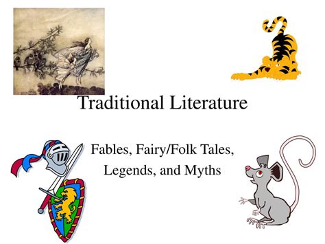 Ppt Traditional Literature Powerpoint Presentation Free Download