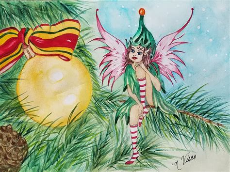 Christmas Fairy Nancy Visco The Fairy Goddess