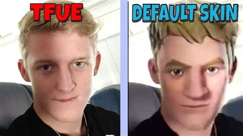 Do You Think Tfue Actually Looks Like A Defult Skin Fortnite Battle