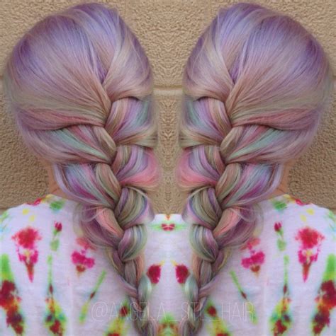 10 Mesmerizing Rainbow Braids You Wont Be Able To Stop Staring At