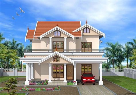 Picture Of Balcony House Balcony Design Kerala House Design House