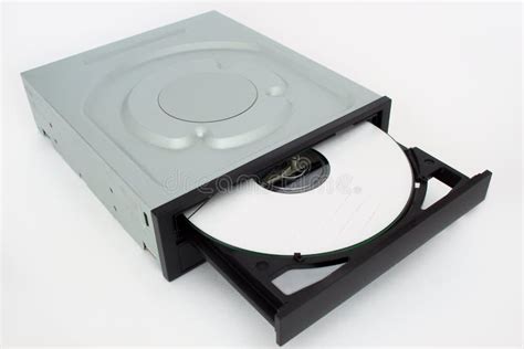 Cd Rom Drive Open Stock Image Image Of Cdrom Blank Disk 5938851