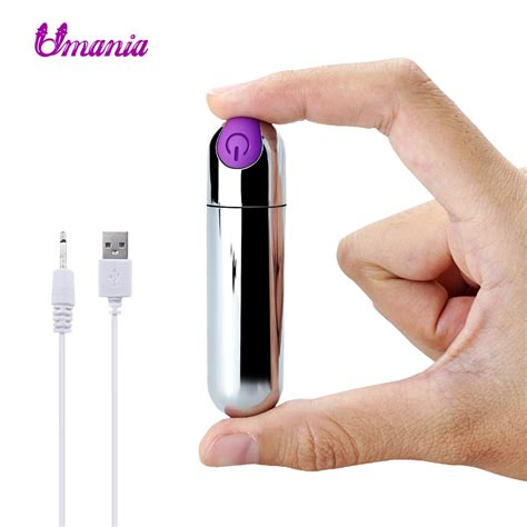 Portable Sex Toys Waterproof 10 Speed Bullet Vibrator For Clit Stimulator Usb Rechargeable