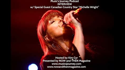 Musics Journey Podcast 31 Michelle Wright Interview Youtube