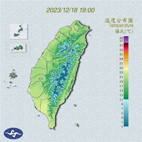 強烈冷氣團明天來！一圖看北中南4天氣溫 鏡週刊 Mirror Media