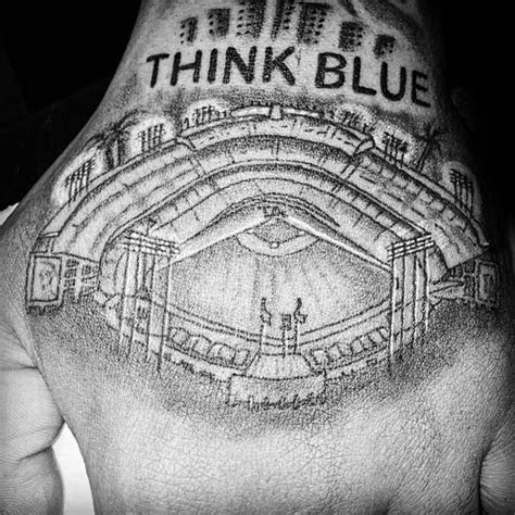 60 Los Angeles Dodgers Tattoos For Men Baseball Ink Ideas