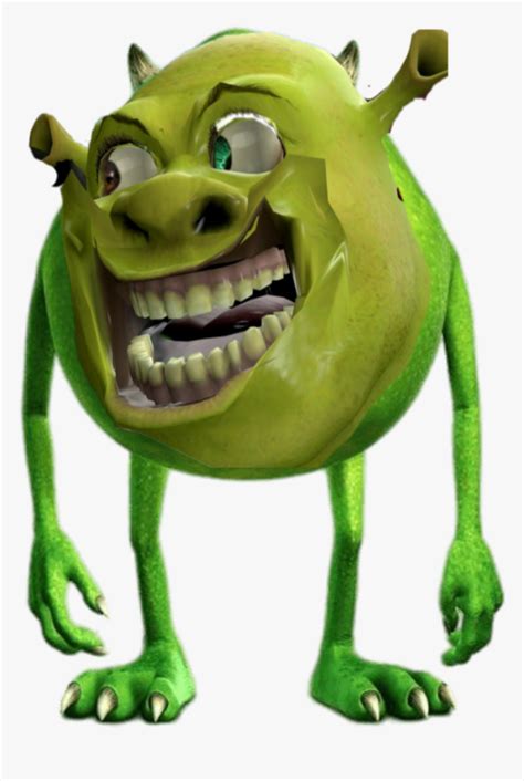 Mike Wazowski And Shrek Meme Funny Photo Memes Funny Instagram Memes