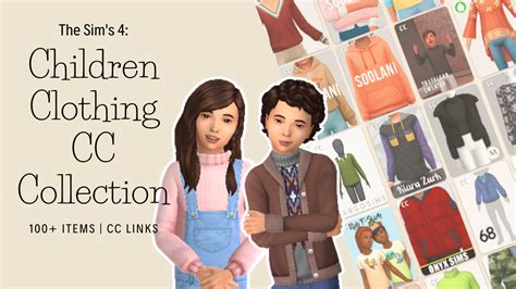 Cookies Creations The Sims 4 Childrens Cc Clothing Collection