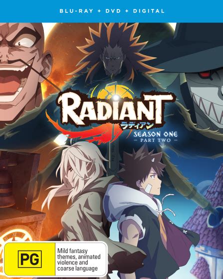 Radiant Part 2 Eps 13 21 Dvd Blu Ray Combo Animeworks