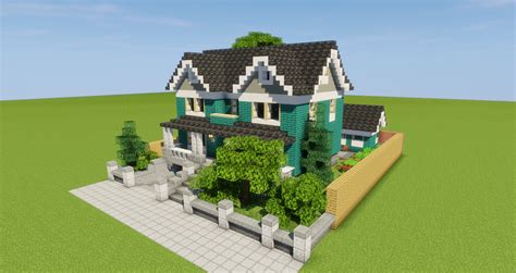 Suburban House Minecraft Map