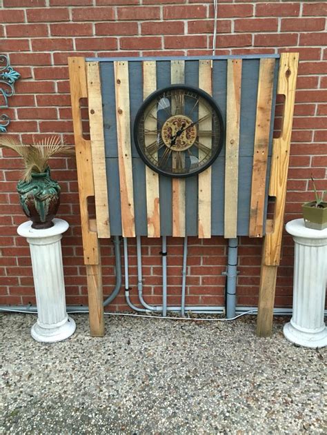 Quick Way To Cover Electrical Box Meters Outdoor Box Garden Yard
