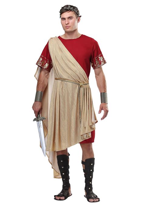 Toga Costume For Men Adult Roman Toga Outfit X Small White Clothing