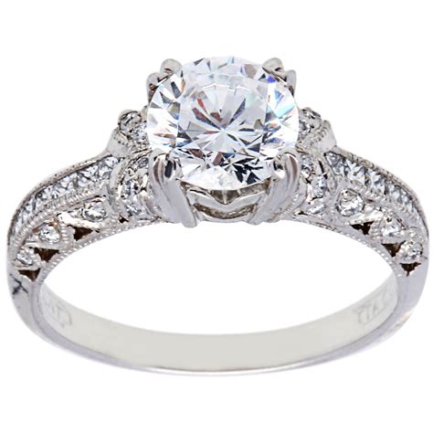 Cubic Zirconia Engagement Rings Vs Diamond / Brilliant Diamond Cubic