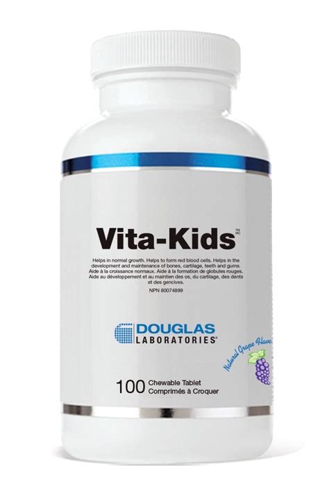 Vita-Kids, 100 Chewable Tablets, Douglas Lab - Vitepro