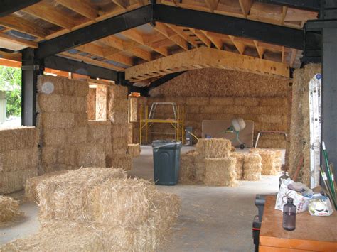 I have been recieving quite a few emails lately about the relationship between the straw bales and the posts in a post and beam or timber framed design. Post And Beam Straw Bale House Plans