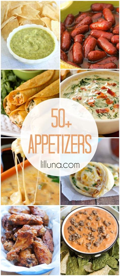 Touch device users, explore by touch or with swipe gestures. Appetizer Recipes