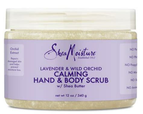 Shea Moisture Lavender And Wild Orchid Calming Hand And Body Scrub 1source