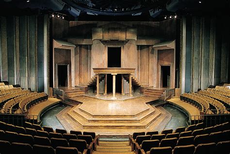 Thrust Stage At The Shakespeare Festival Theatre Stratford Ontario Set Design Theatre Stage