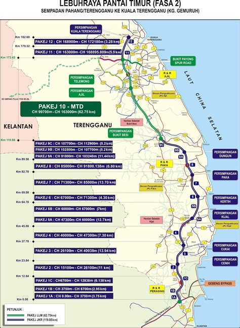 Aerial view of r&r perasing at lpt2 highway, kemaman, terengganu. Cerita LPT 2 yang tak pernah anda dengar - Radio Senyap