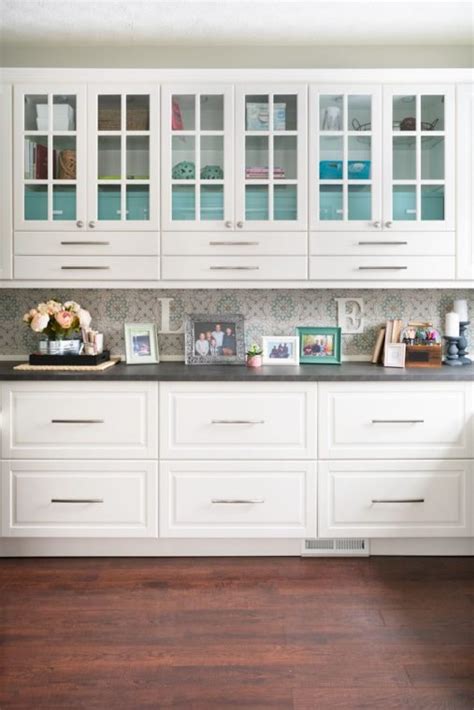 Kitchen cabinets are either the bane of your existence or your lifeline, depending on whether you have enough of them and how organized they are. Built In Home Office Design Using Ikea Sektion Cabinets