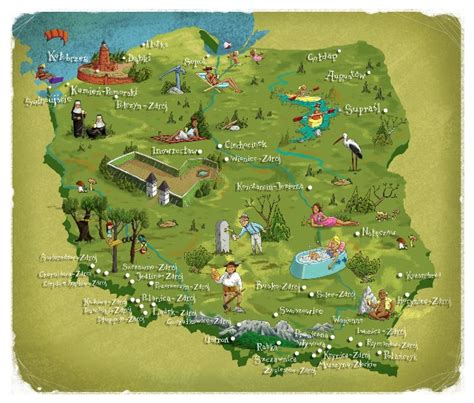 Mapa Turystyczna Polski Agnieszka Sporty Girl
