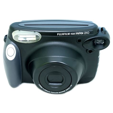 Used Fujifilm Instax 210 Instant Film Camera Black Like New In Box