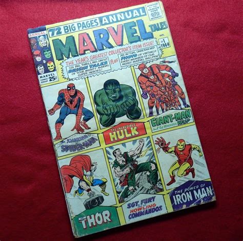 Marvel Tales Annual 1 1964 Origin Of Spiderman