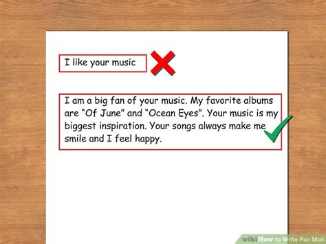 Would you like to know how to write to celebrities and idols? 4 Ways to Write Fan Mail - wikiHow