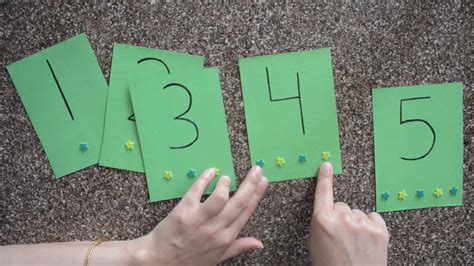 How To Make Flashcards For Babiestoddlers Diy 123 Flashcards For