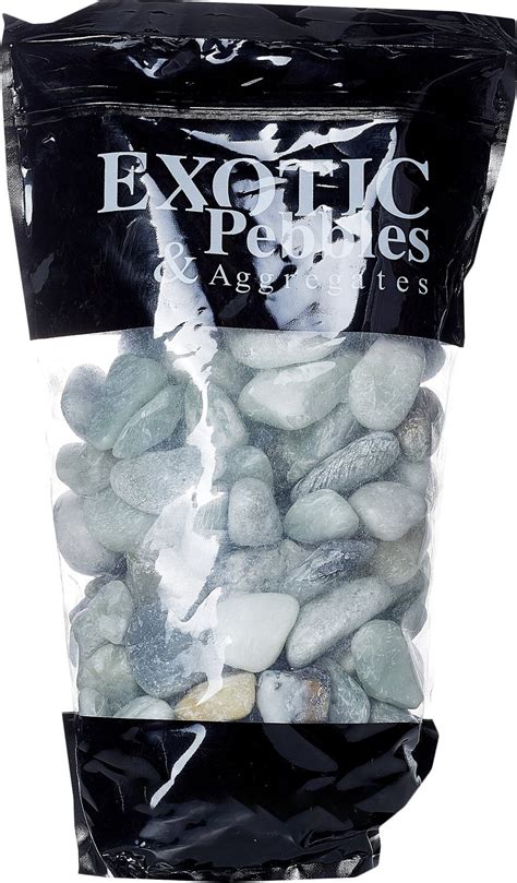 Exotic Pebbles Polished Jade Pebbles Lb Bag Chewy Com